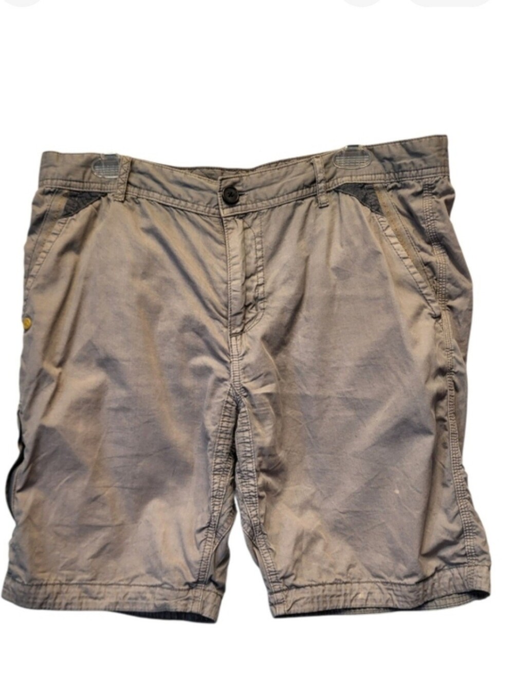 Buffalo David Bitton Men's Khaki Chino Shorts - Size 33